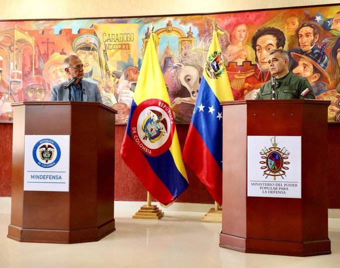 Venezuela y Colombia acuerdan mesas de trabajo para seguridad en frontera